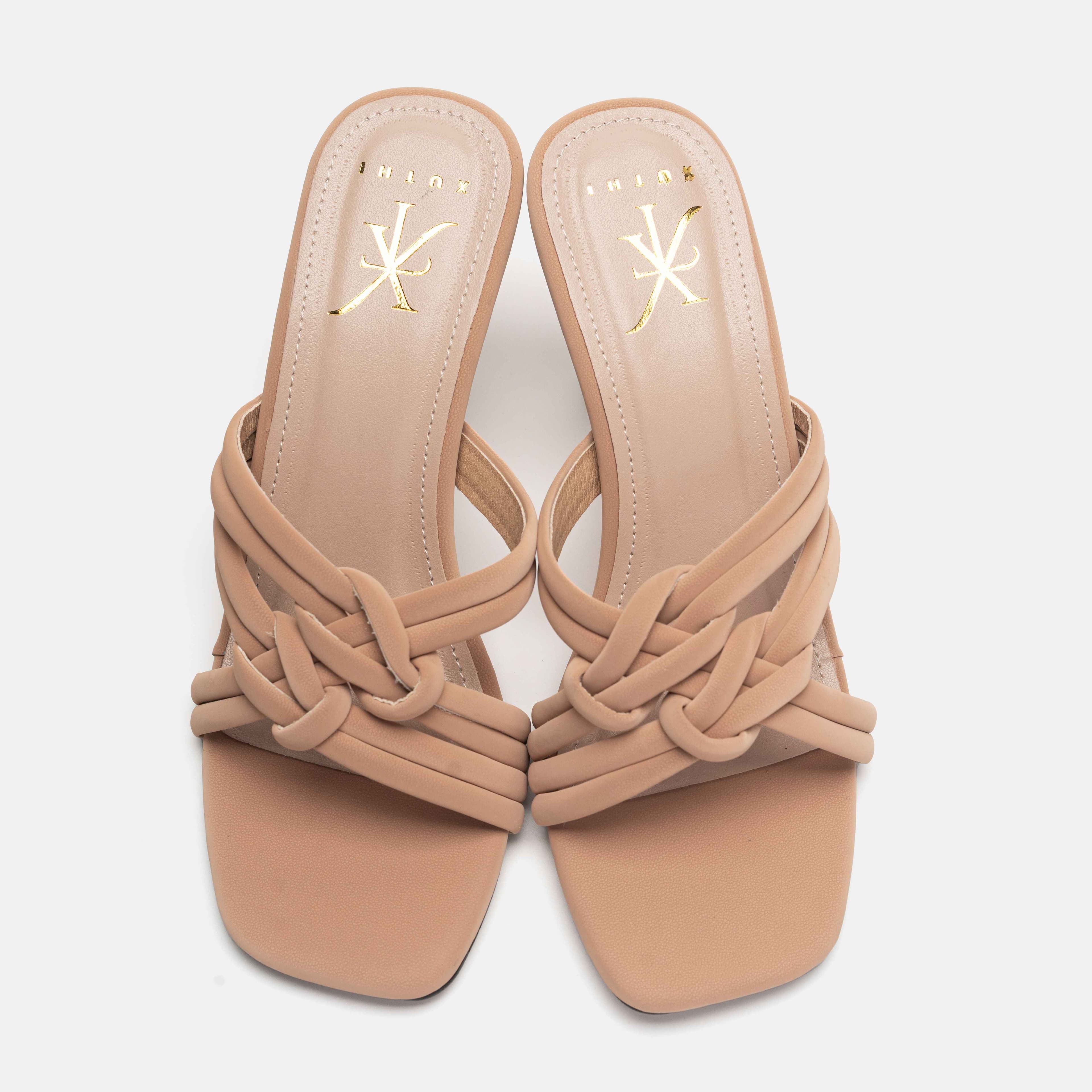 Giày cao quai nhung - alternate view